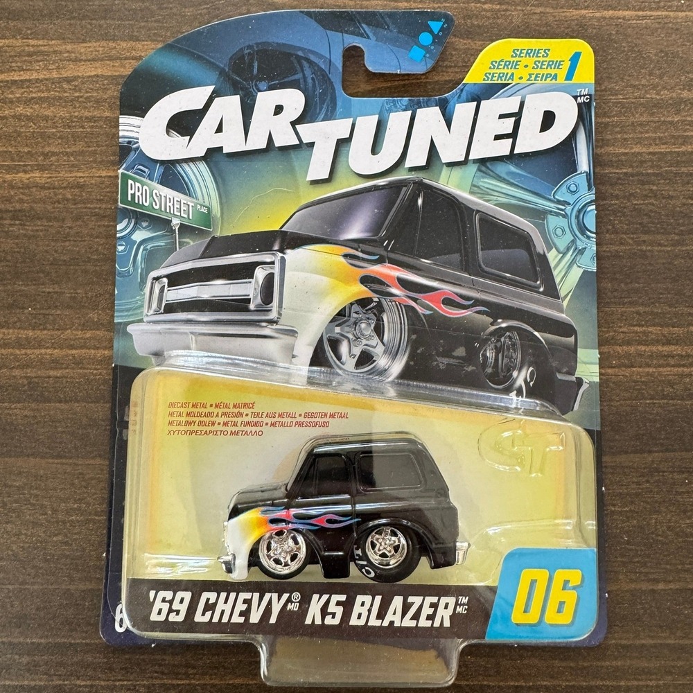 NEW Car Tuned '69 Chevy K5 Blazer Flamin #06 MGA Series 1 Limited Pro Street